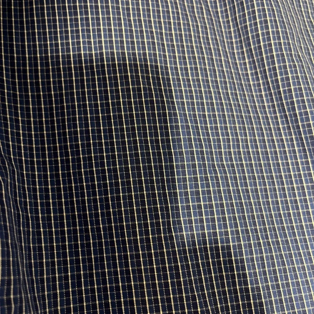 Polo Ralph Lauren Blake Short Sleeve Button Down‎ Blue/White Check/Gingham Sz. L